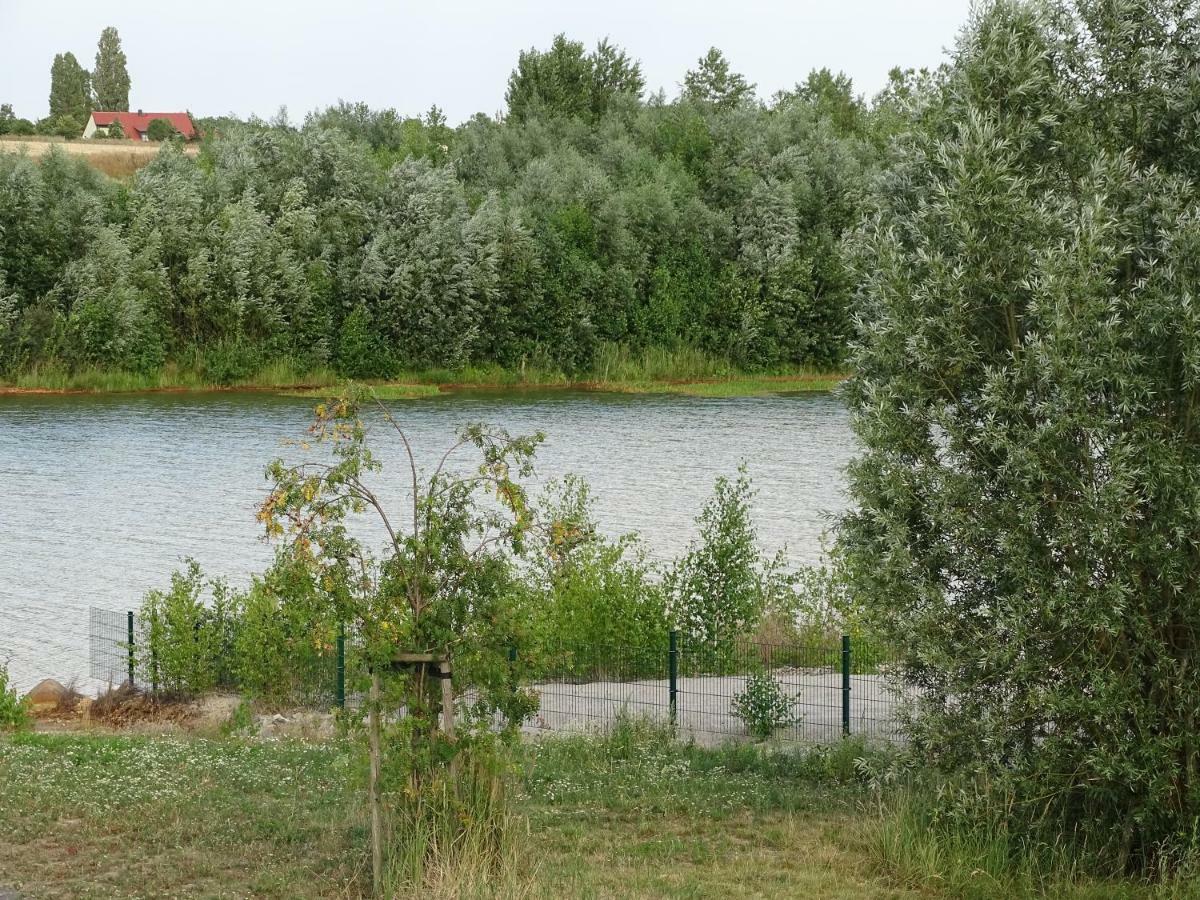 Feriendomizil Am Stoermthaler See, Lagovida, Leipziger Neuseenland, Grosspoesna, Privatstrand ภายนอก รูปภาพ