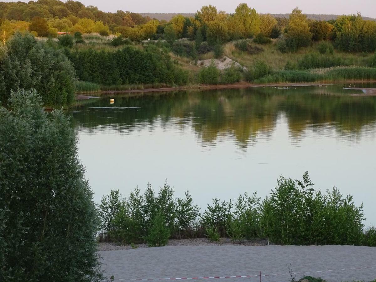 Feriendomizil Am Stoermthaler See, Lagovida, Leipziger Neuseenland, Grosspoesna, Privatstrand ภายนอก รูปภาพ