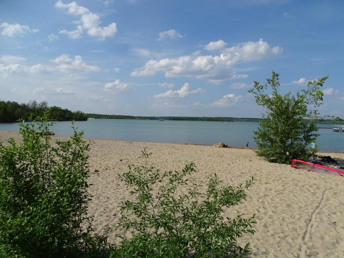 Feriendomizil Am Stoermthaler See, Lagovida, Leipziger Neuseenland, Grosspoesna, Privatstrand ภายนอก รูปภาพ