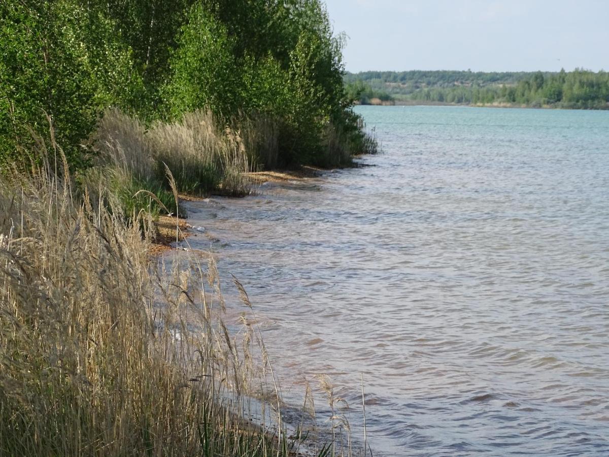 Feriendomizil Am Stoermthaler See, Lagovida, Leipziger Neuseenland, Grosspoesna, Privatstrand ภายนอก รูปภาพ