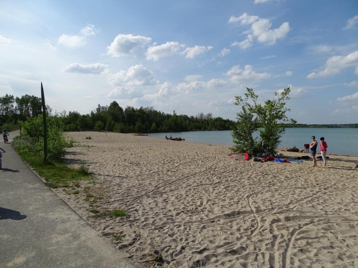 Feriendomizil Am Stoermthaler See, Lagovida, Leipziger Neuseenland, Grosspoesna, Privatstrand ภายนอก รูปภาพ