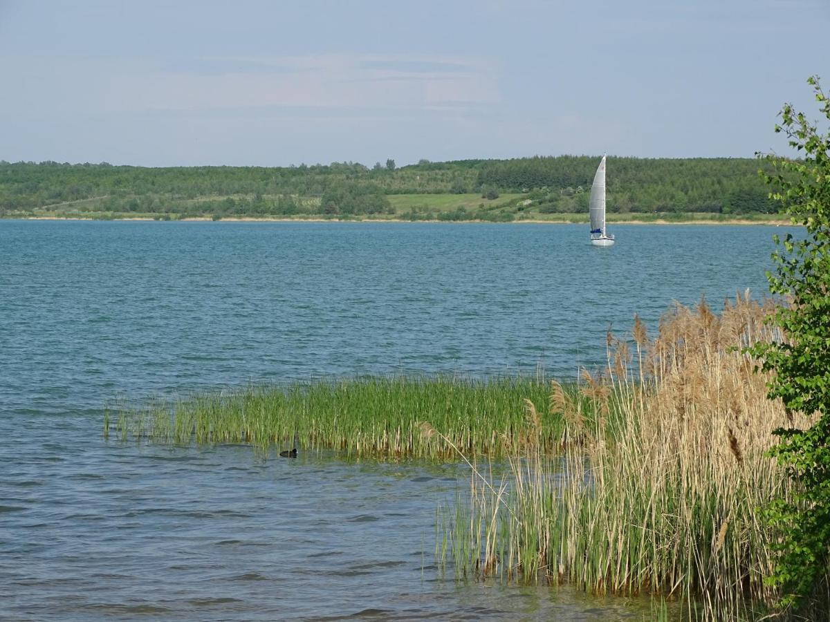 Feriendomizil Am Stoermthaler See, Lagovida, Leipziger Neuseenland, Grosspoesna, Privatstrand ภายนอก รูปภาพ